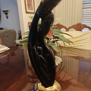 vintage haeger family statue